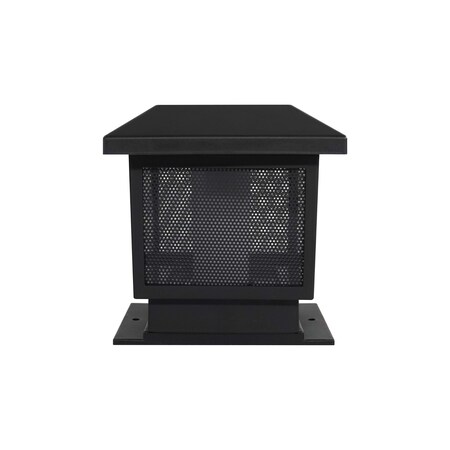 Nuvo Iron Decorative Flame Solar Post Cap Lights, 2PK SLF06